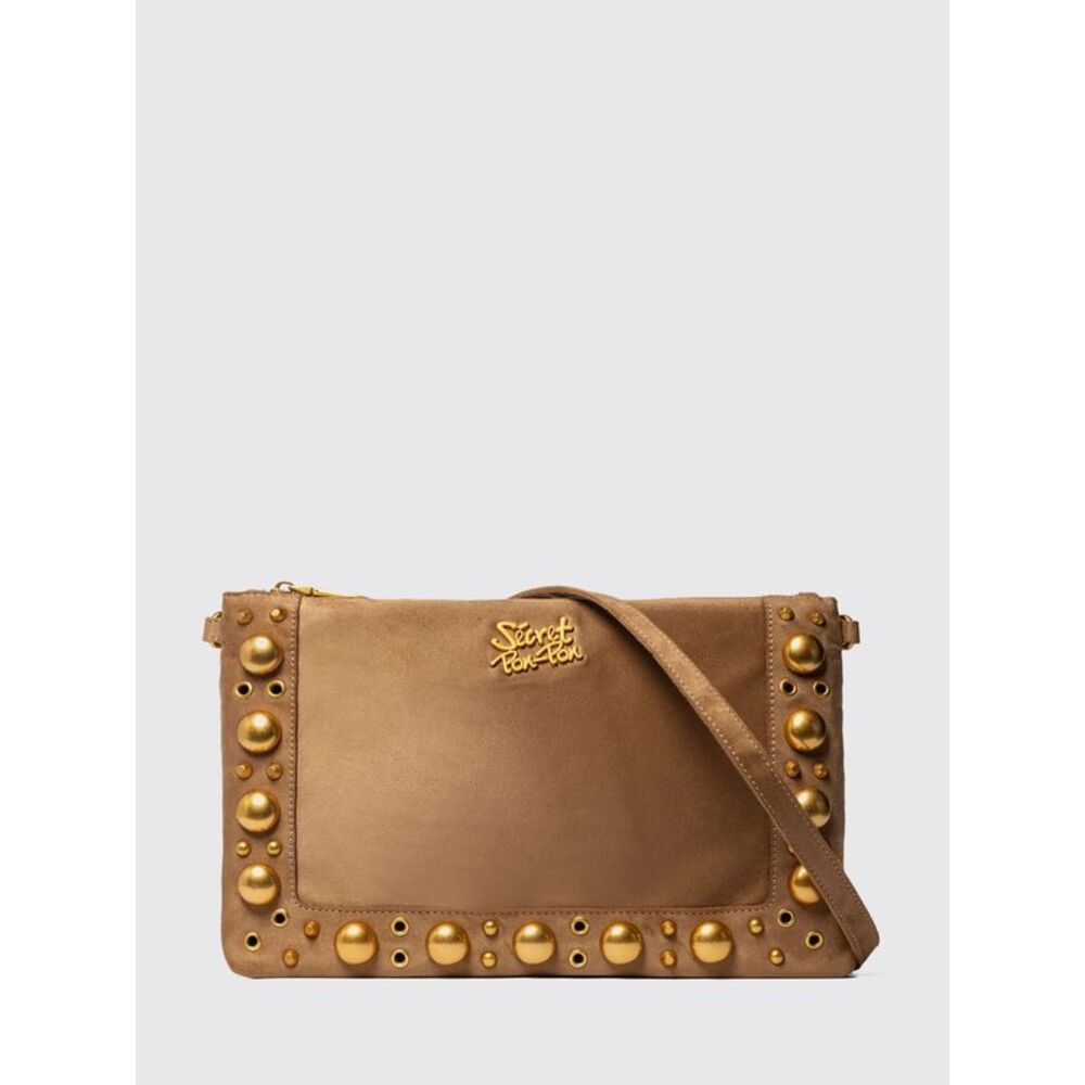 Secret Pon-Pon Crossbody Bag Woman Leather